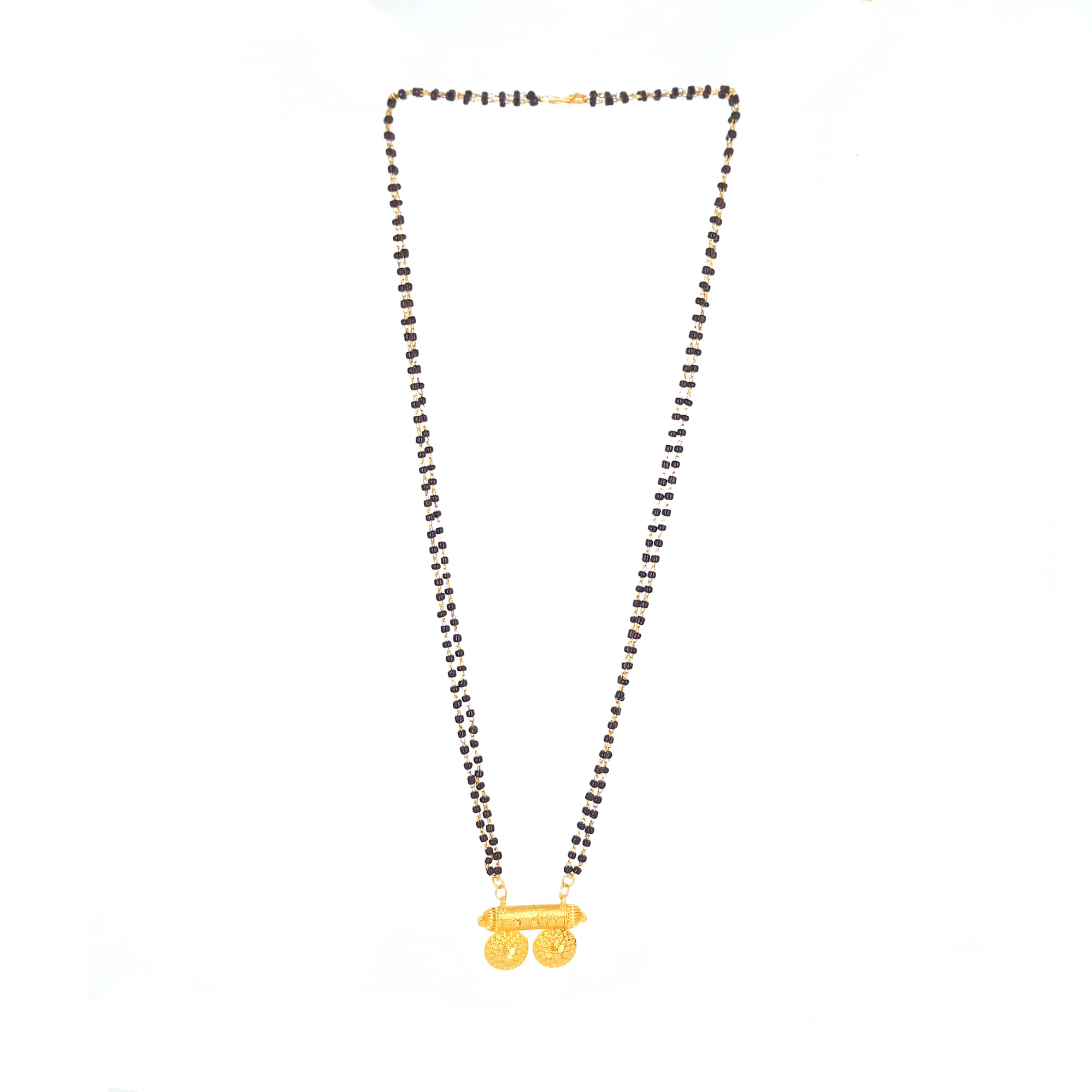 shankhraj mall - Golden Mangalsutra ( Pack of 1 )