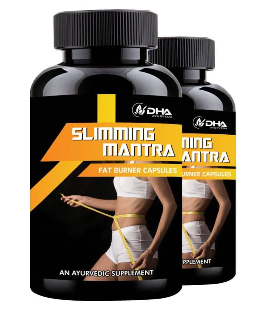 Dha Ayurveda Slimming Mantra- Herbal Fat Cutter Capsule 60 No.S Pack of 2 Dha Ayurveda Slimming Mantra- Herbal Fat Cutter Capsule 60 No.S Pack of 2