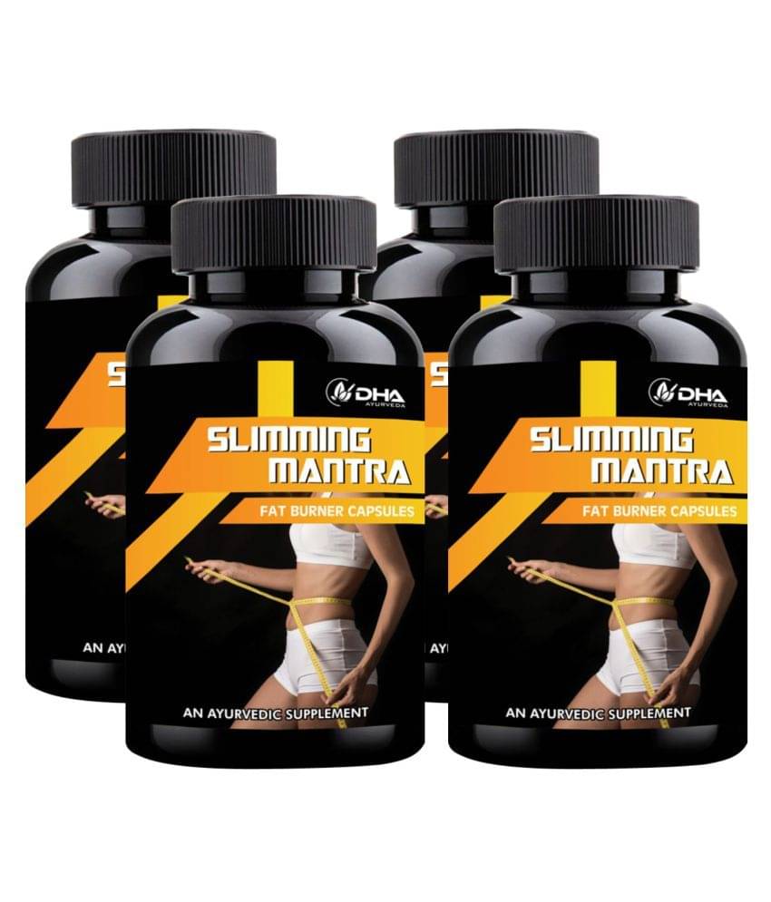 Dha Ayurveda Slimming Mantra- Herbal Fat Cutter Capsule 120 No.S Pack of 4 Dha Ayurveda Slimming Mantra- Herbal Fat Cutter Capsule 120 No.S Pack of 4
