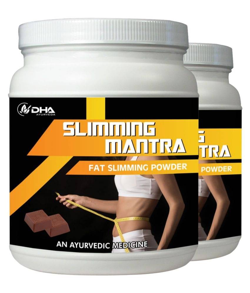 Dha Ayurveda Slimming Mantra- Herbal Fat Burner Choco Powder 200 Gm Pack of 2 Dha Ayurveda Slimming Mantra- Herbal Fat Burner Choco Powder 200 Gm Pack of 2