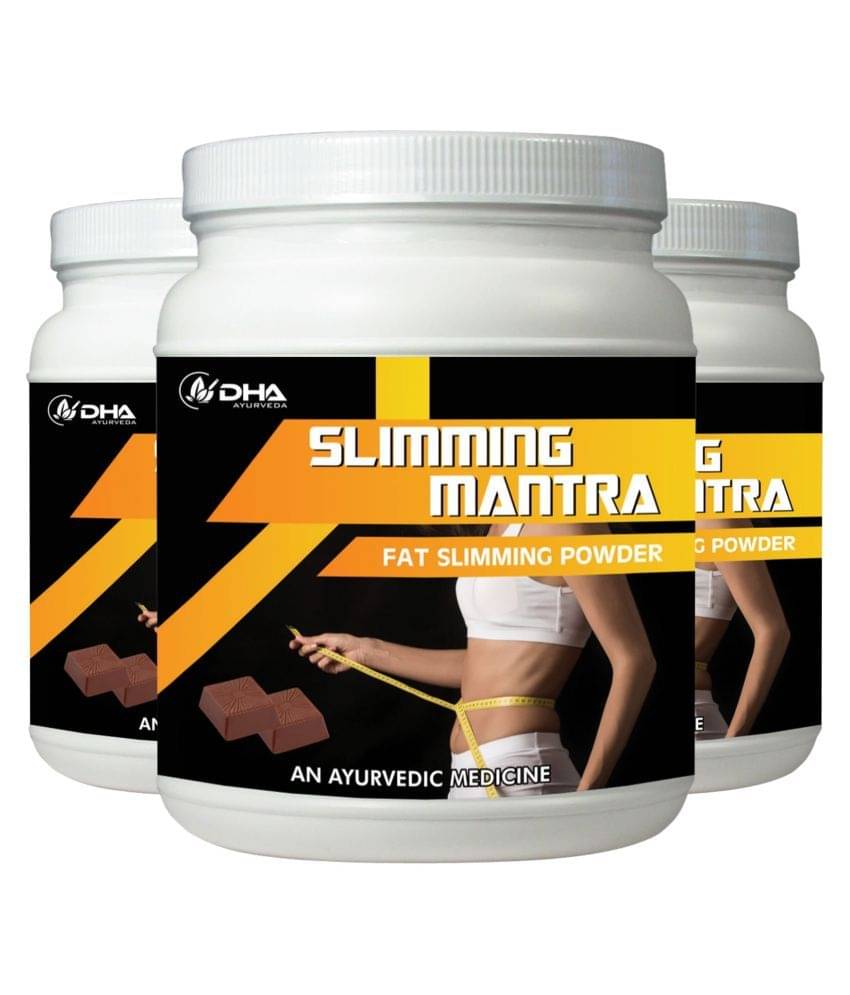     			Dha Ayurveda Slimming Mantra- Herbal Fat Cutter Choco Powder 300 Gm Pack of 3
