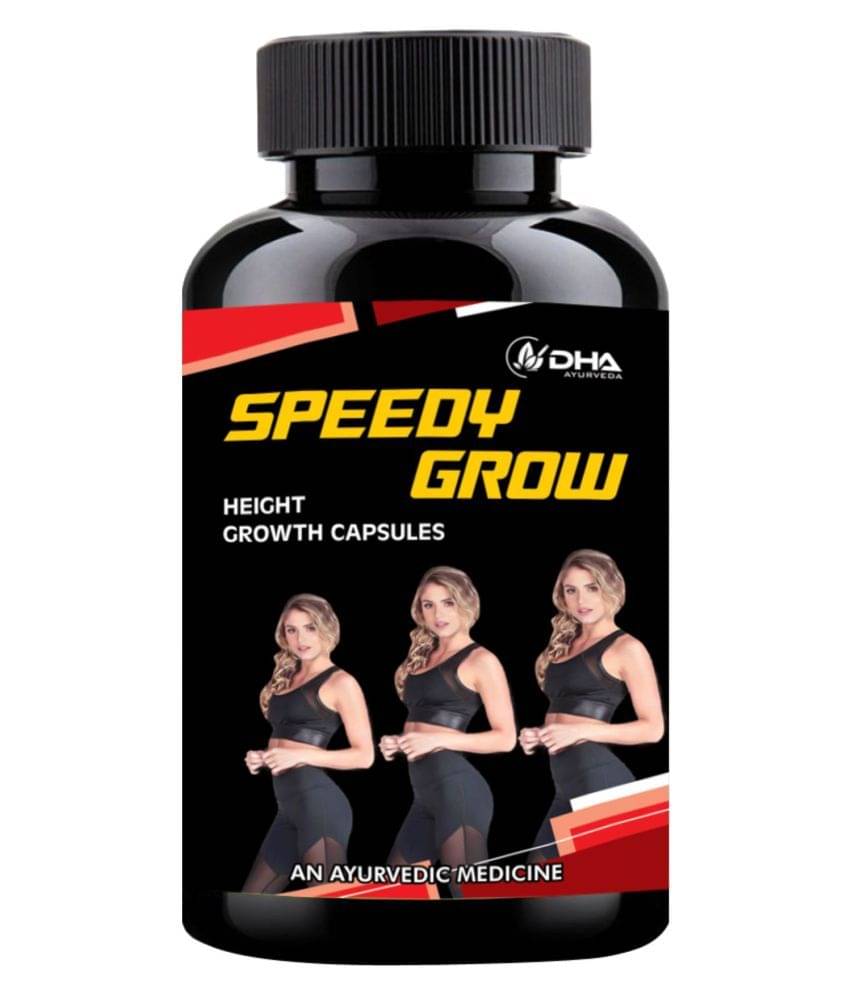     			Dha Ayurveda Speedy Grow- Height Growth Herbal Capsule 30 No.S Pack of 1