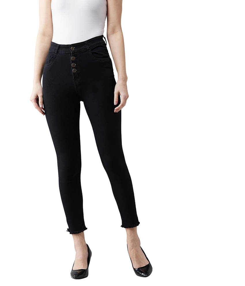     			Dolce Crudo Denim Jeans - Black