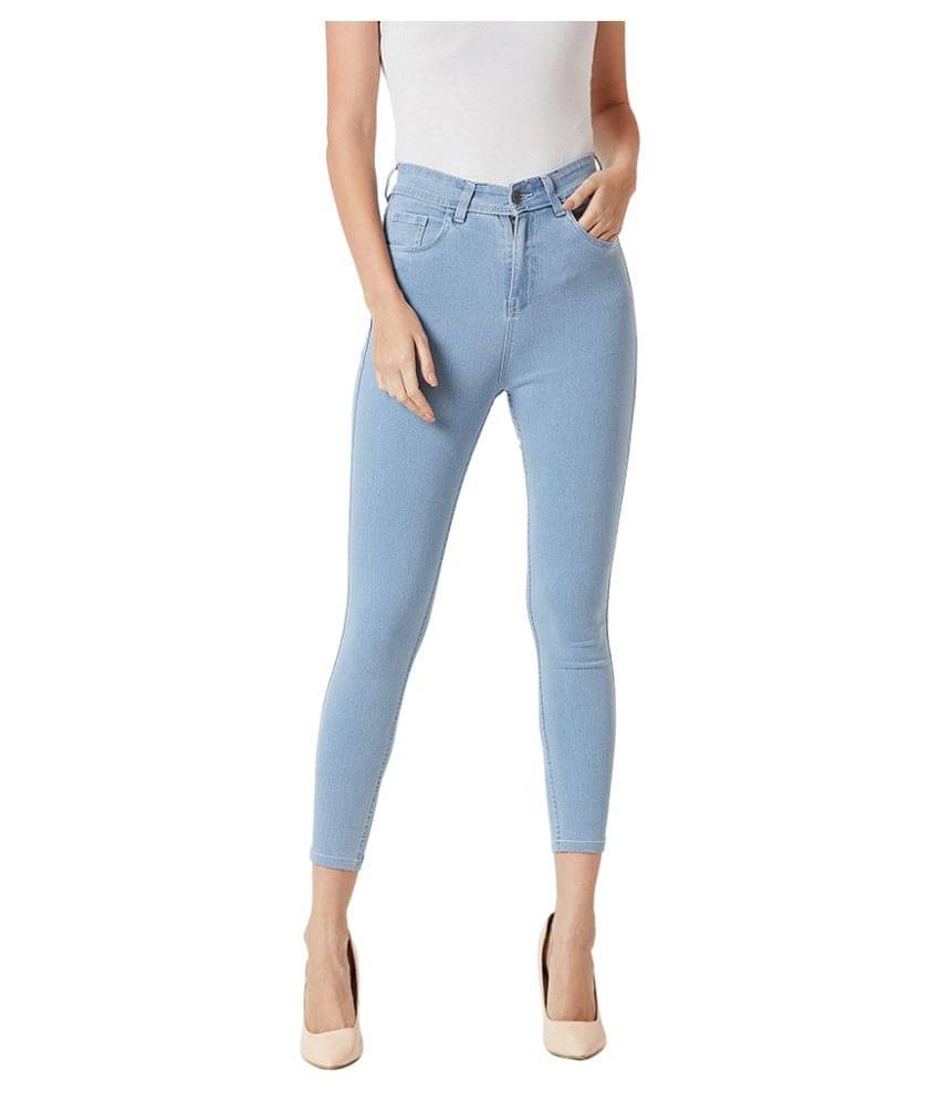     			Dolce Crudo - Light Blue Denim Women's Jeans ( Pack of 1 )