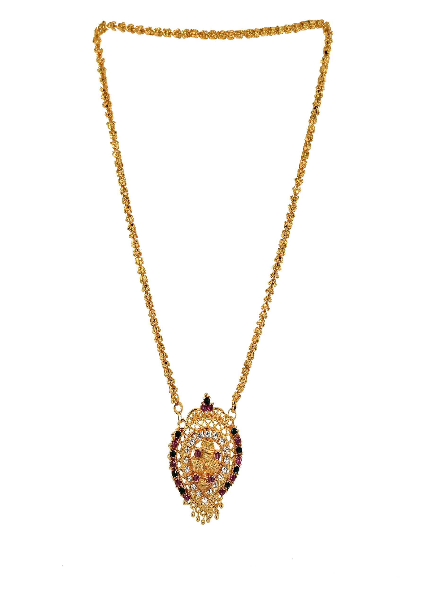H M PRODUCT GOLD PLATED ROYAL DESIGN MANGALSUTRA FOR WOMEN-10099 H M PRODUCT GOLD PLATED ROYAL DESIGN MANGALSUTRA FOR WOMEN-10099