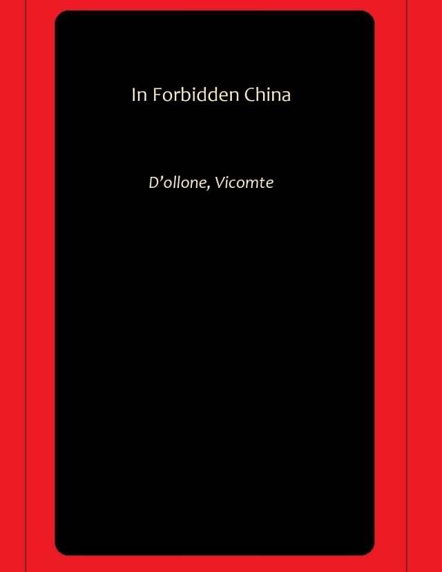     			In Forbidden China