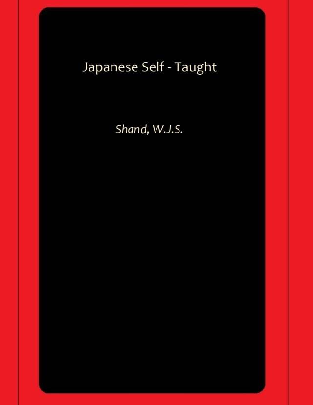     			Japanese Self - Taught