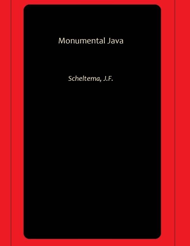     			Monumental Java