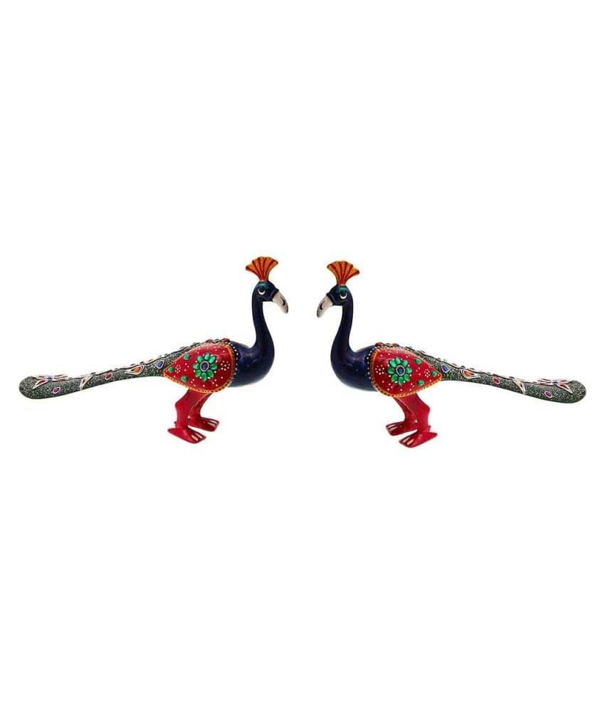 NAVCreation Multicolour Paper Mache Handicraft Showpiece - Pack of 1 NAVCreation Multicolour Paper Mache Handicraft Showpiece - Pack of 1