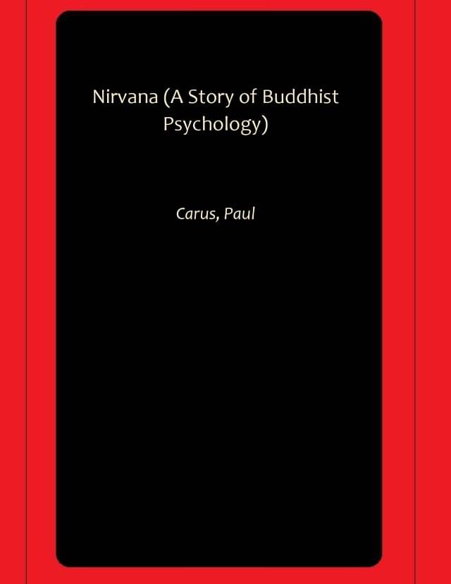     			Nirvana (A Story of Buddhist Psychology)
