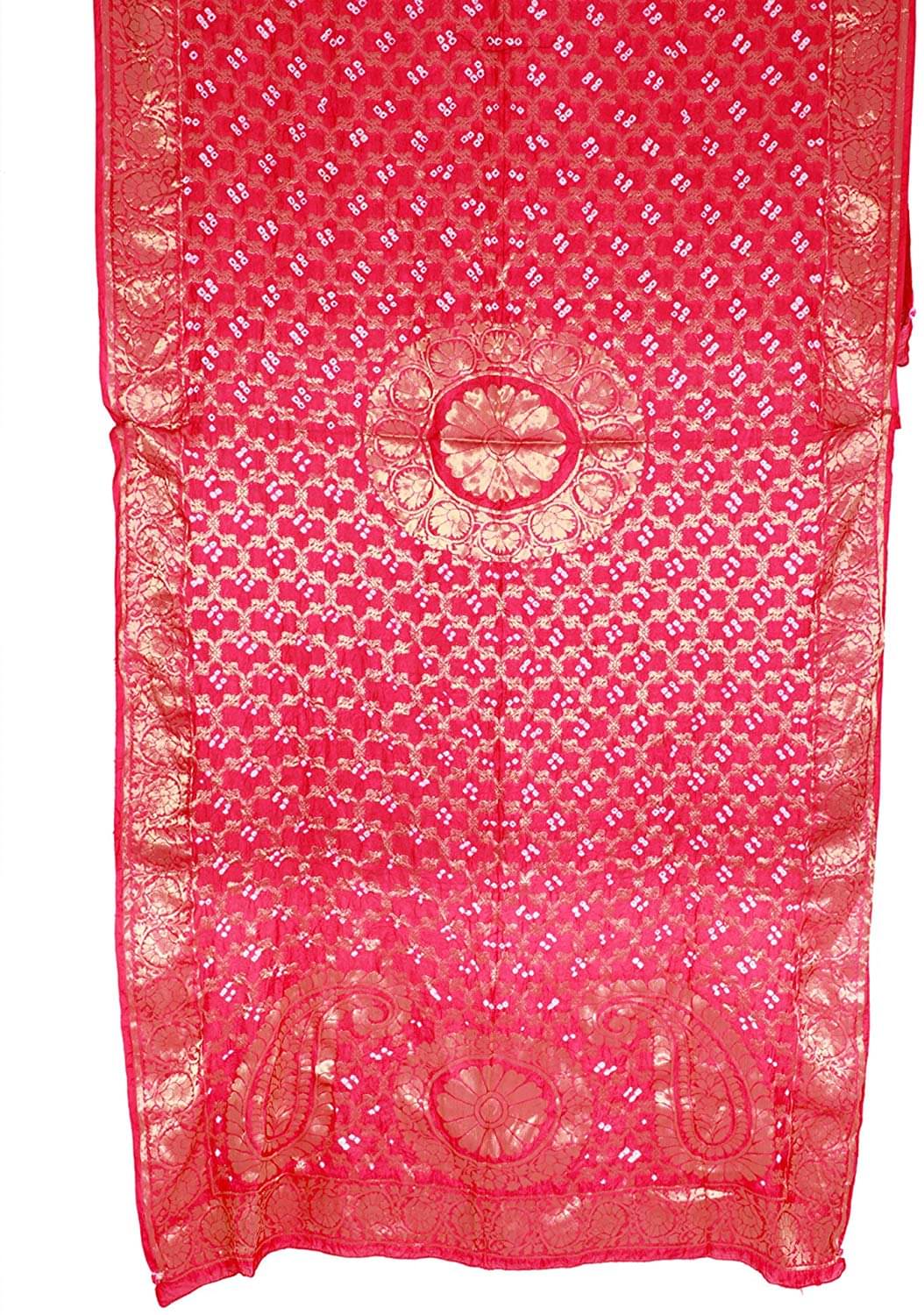 Raj Pink Banarasi Silk Dupatta Raj Pink Banarasi Silk Dupatta
