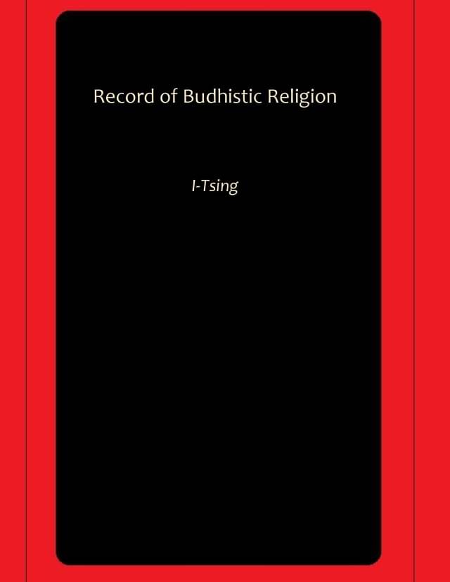     			Record of Budhistic Religion