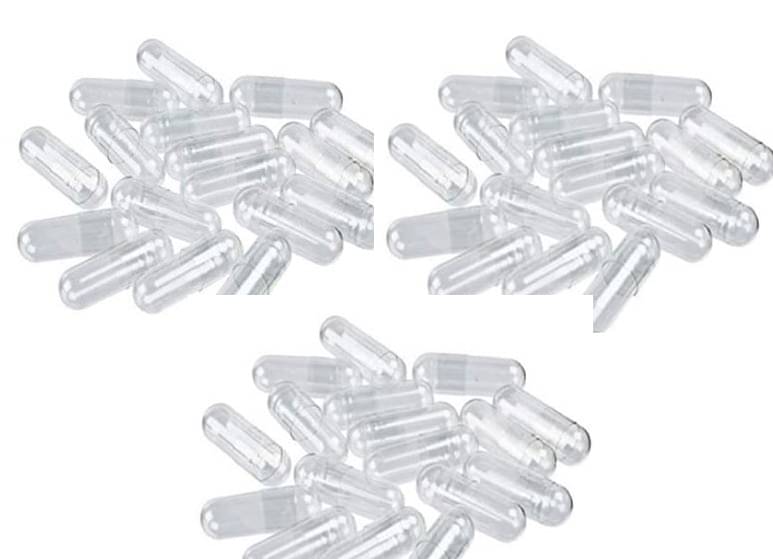     			BioMed Empty Gelatin Capsules colorless 2 Capsule 1000 no.s
