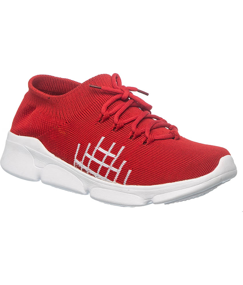 KHADIM Red Running Shoes - Sports Shoes | Buy online on ZillyBuy