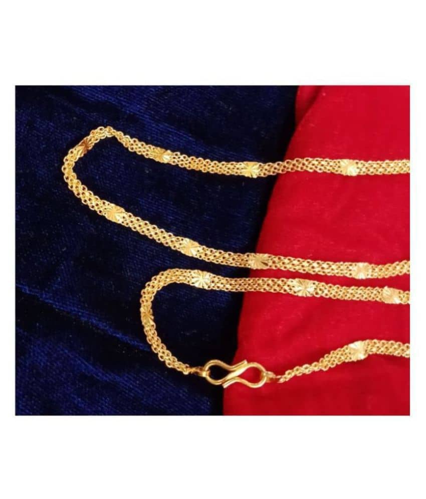DARE BY GOLDEN ERA Gold Plated Chain ( Set of 1 )