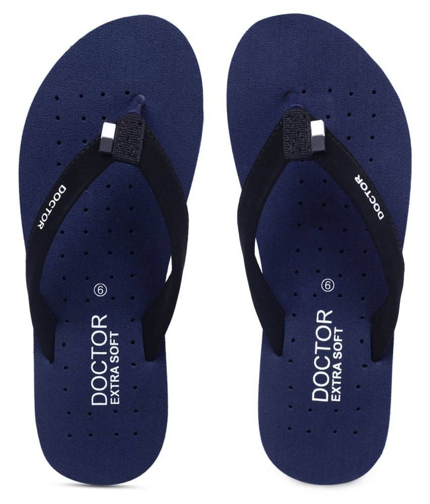     			DOCTOR EXTRA SOFT - Navy  Women's Slipper