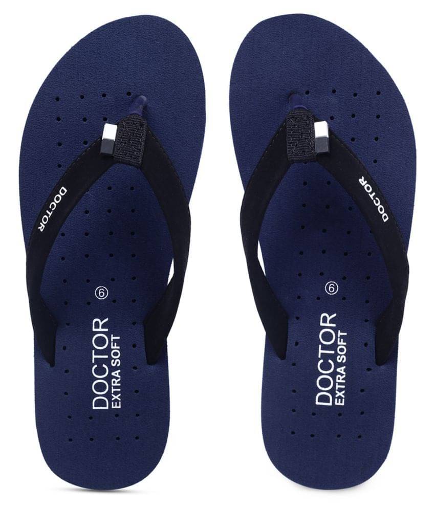     			DOCTOR EXTRA SOFT - Navy  Women's Slipper