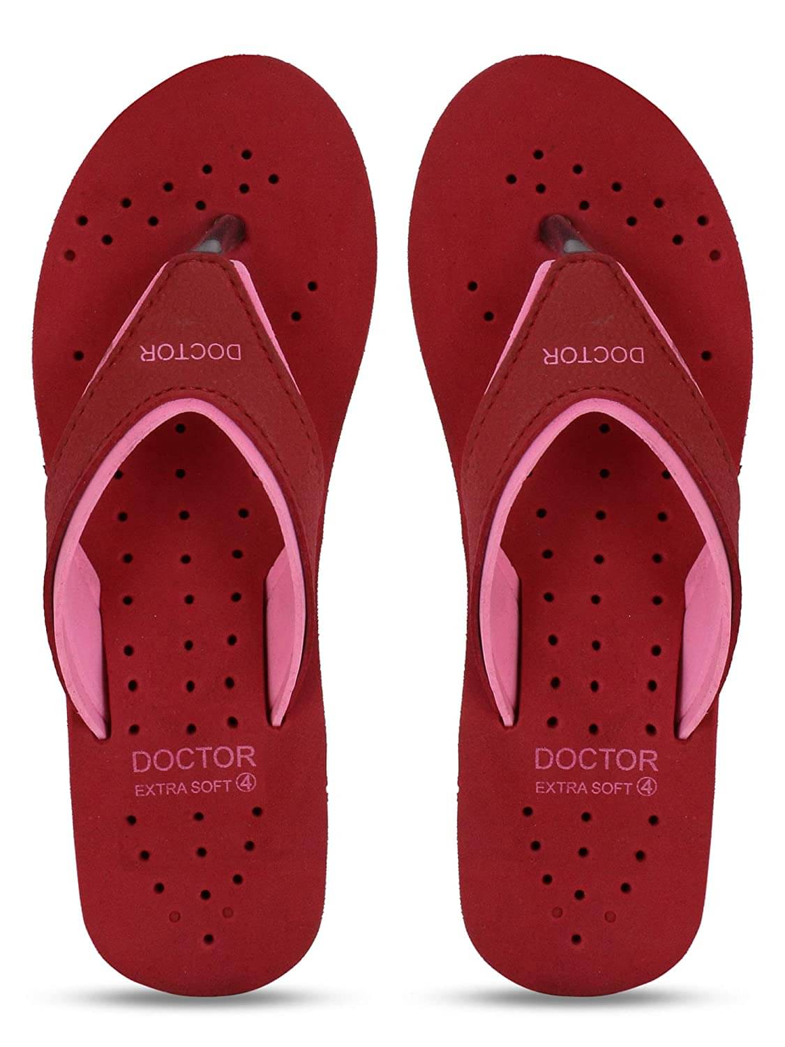     			DOCTOR EXTRA SOFT - Pink Women's Thong Flip Flop