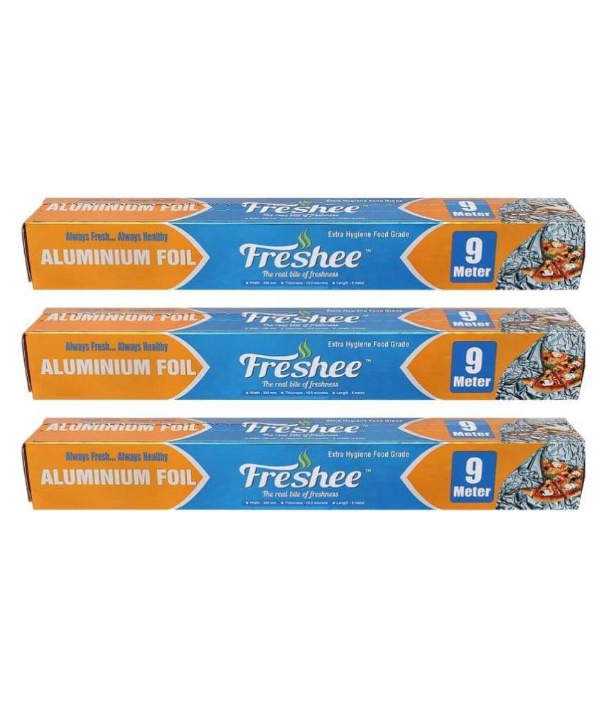     			Freshee 9m Aluminium Foil Paper Pack of 3
