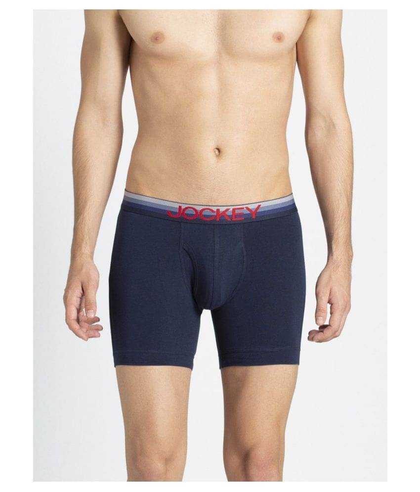 Jockey Navy Trunk Single Jockey Navy Trunk Single