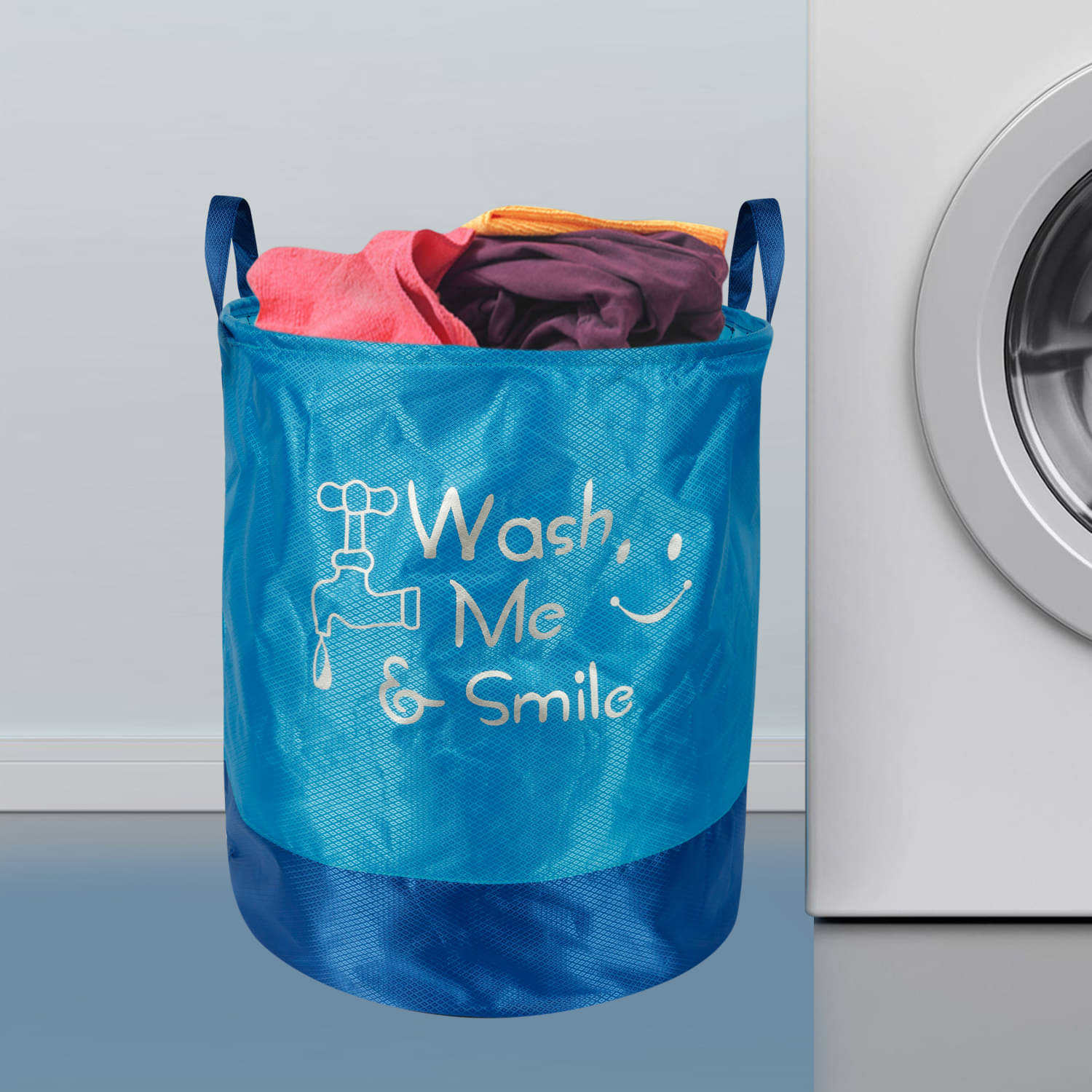     			E-Retailer Set of 1 20 L+ Laundry Bags Blue