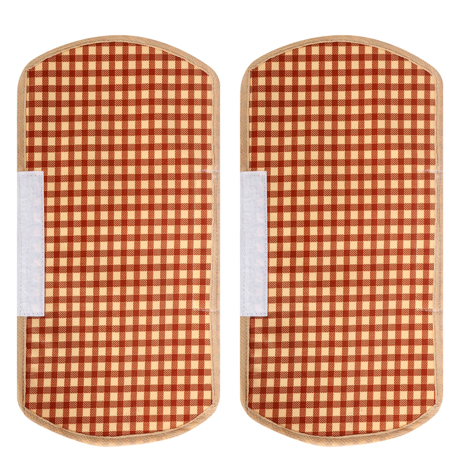 E-Retailer Set of 2 PVC Brown Fridge Handle Cover E-Retailer Set of 2 PVC Brown Fridge Handle Cover
