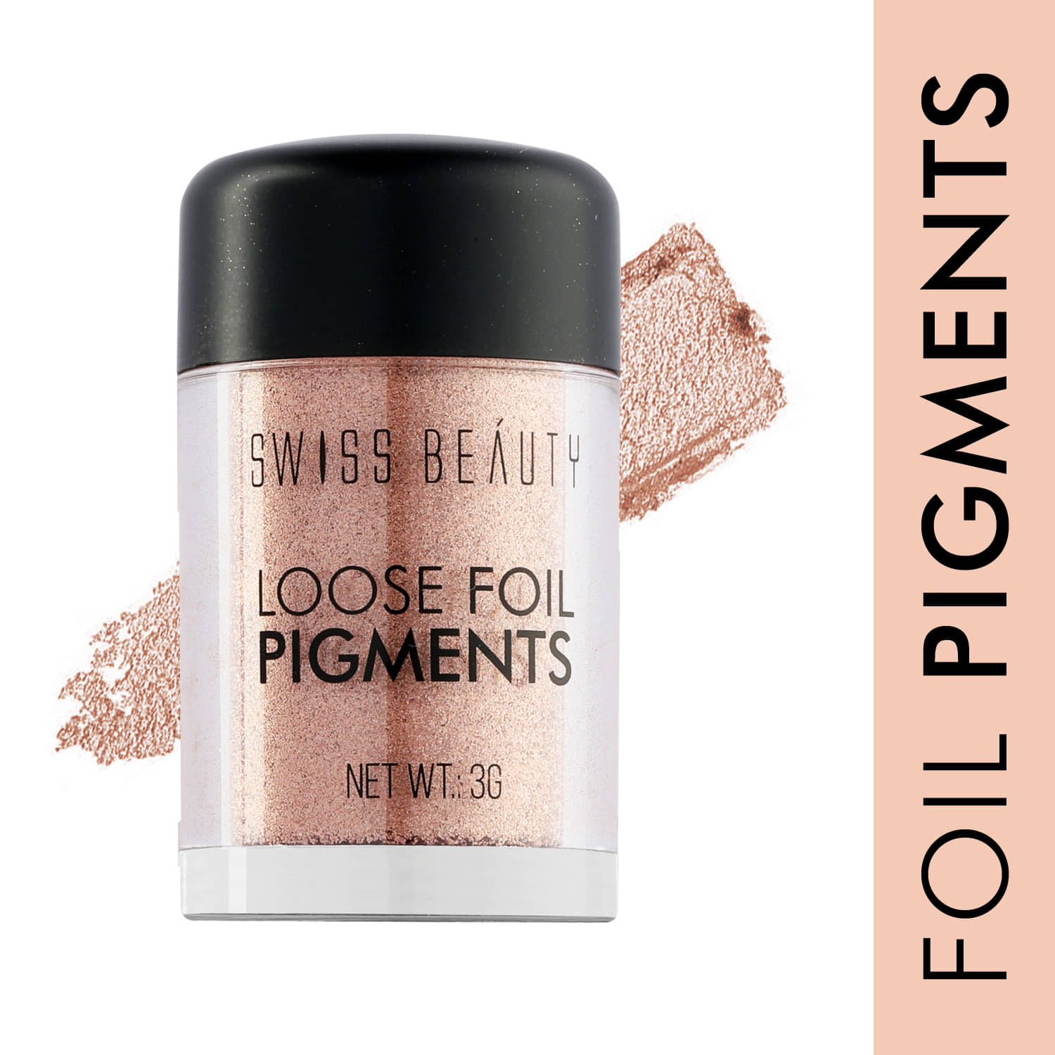 Swiss Beauty Loose Foil Pigment Eye Shadow Gel (Shade-8) Pack of 2, 3gm each - Makeup - Eyes | Buy online on ZillyBuy