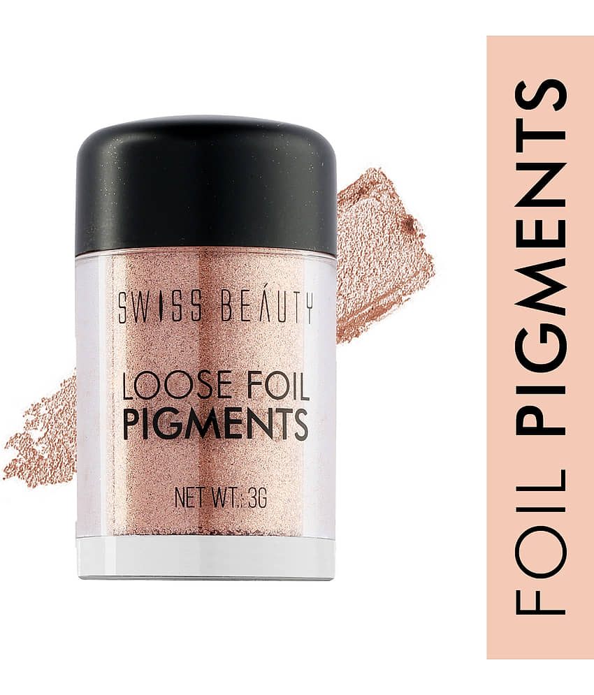 Swiss Beauty Loose Foil Pigment Eye Shadow Gel (Shade-8) Pack of 2, 3gm each - Makeup - Eyes | Buy online on ZillyBuy