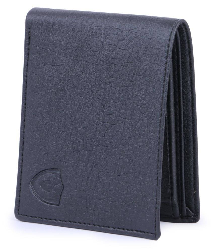 VSR THE GIFTS STORE OF VS Leather Black Fashion Regular Wallet VSR THE GIFTS STORE OF VS Leather Black Fashion Regular Wallet