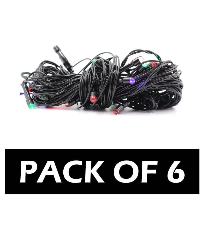 Mprow 8Mtr 18 Led Diwali Decorative Rice String Lights Multi Mprow 8Mtr 18 Led Diwali Decorative Rice String Lights Multi