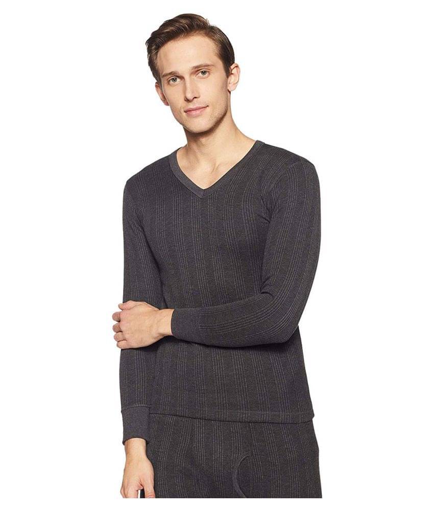     			Dixcy Scott Charcoal Thermal Upper Single
