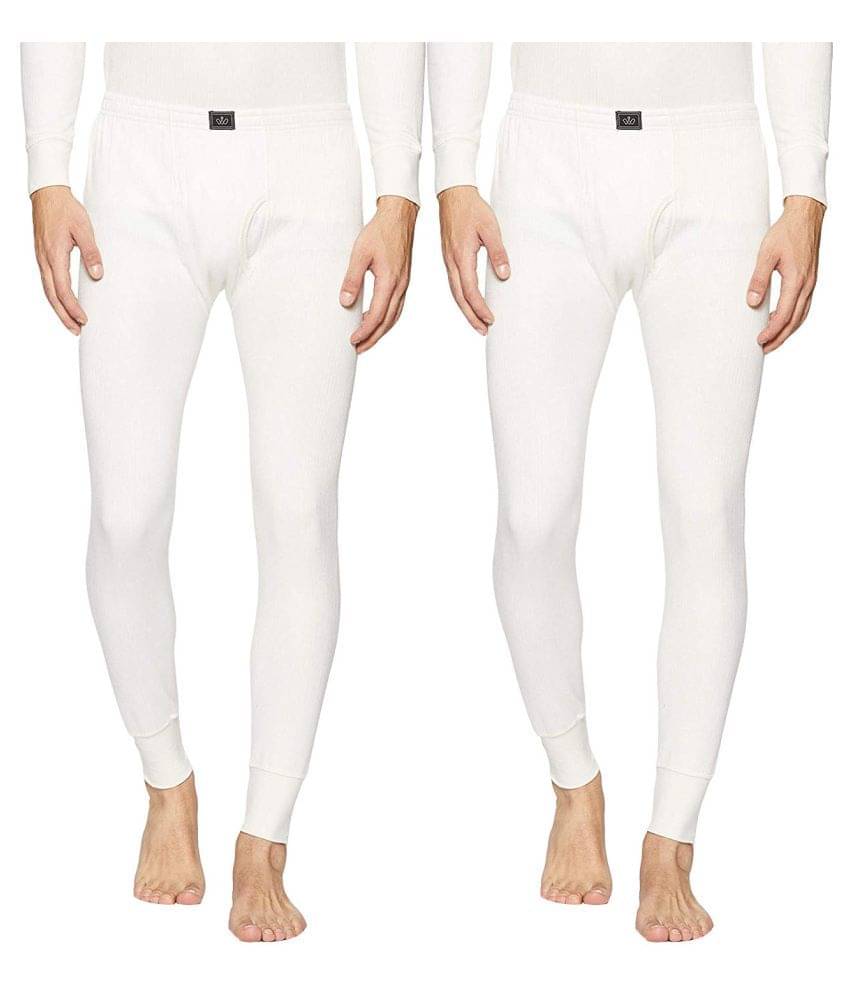     			Dixcy Scott White Thermal Lower Pack of 2