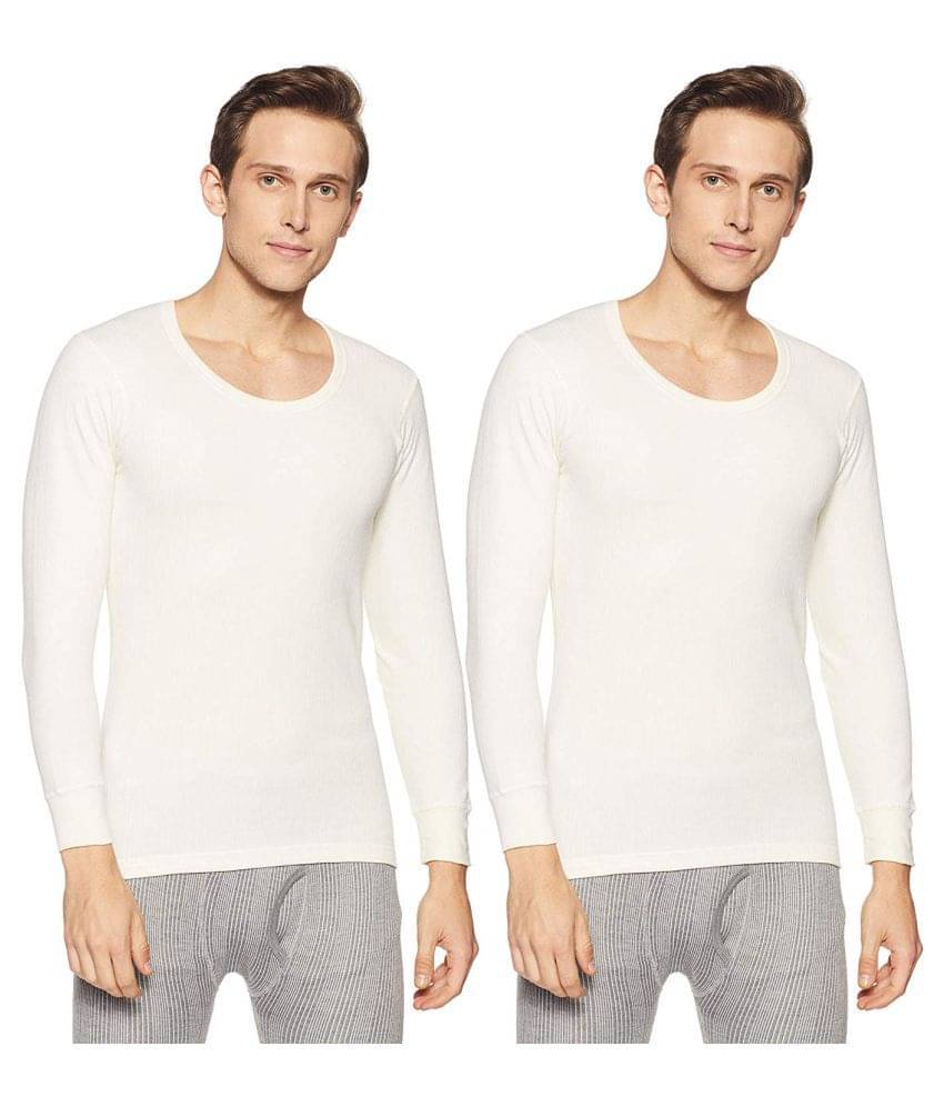 Dixcy Scott White Thermal Upper Pack of 2 Dixcy Scott White Thermal Upper Pack of 2