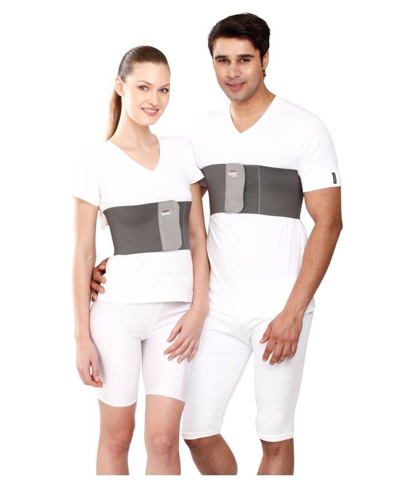     			Tynor Rib Belt, Grey, Medium, 1 Unit