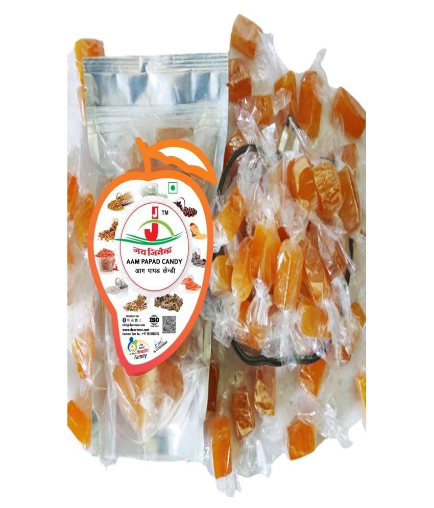 Jai Jinendra AAM PAPAD CANDY Assorted Chocolates 200 g Jai Jinendra AAM PAPAD CANDY Assorted Chocolates 200 g