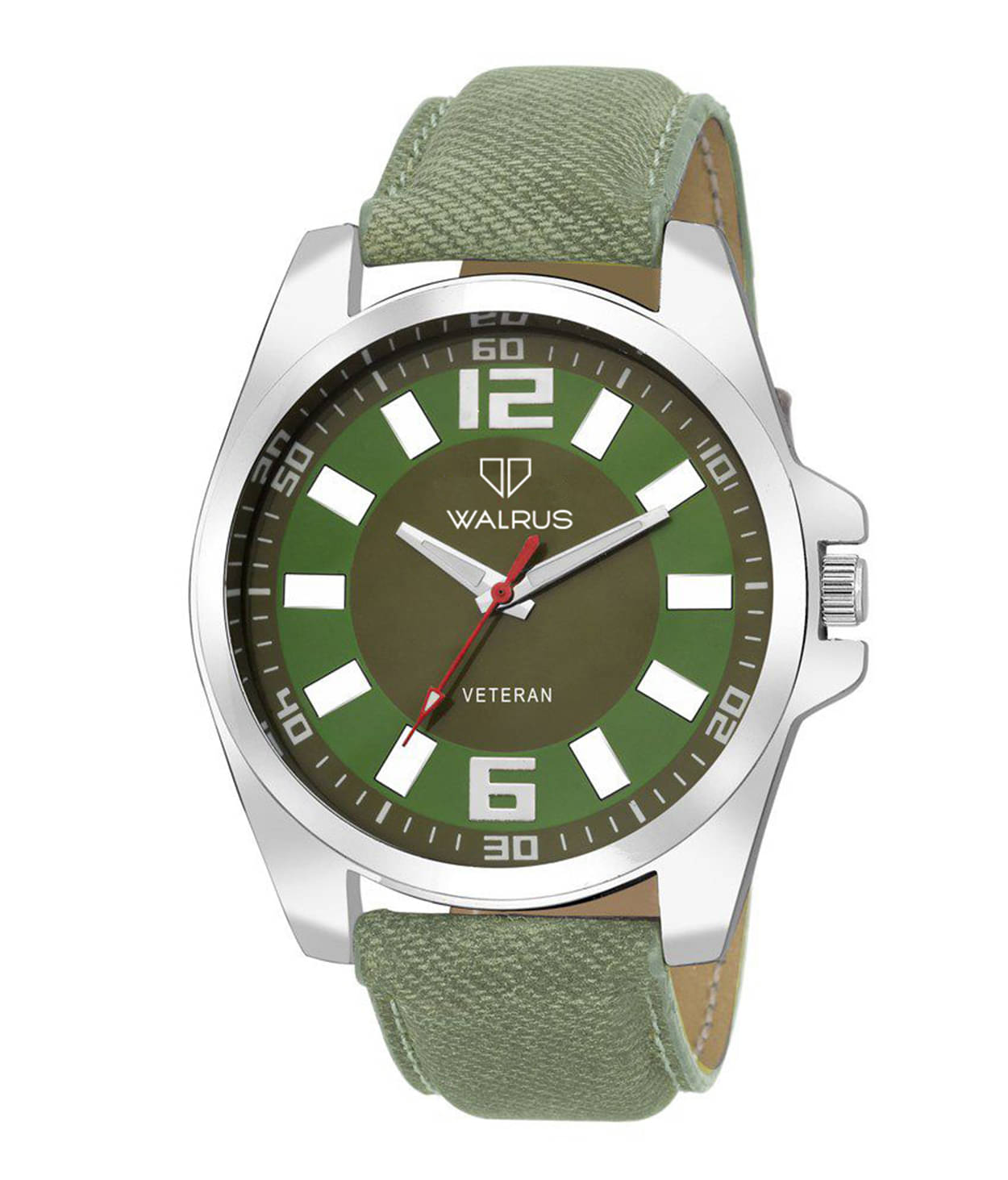     			Walrus Gatsby  Fabric Analog Men's Watch