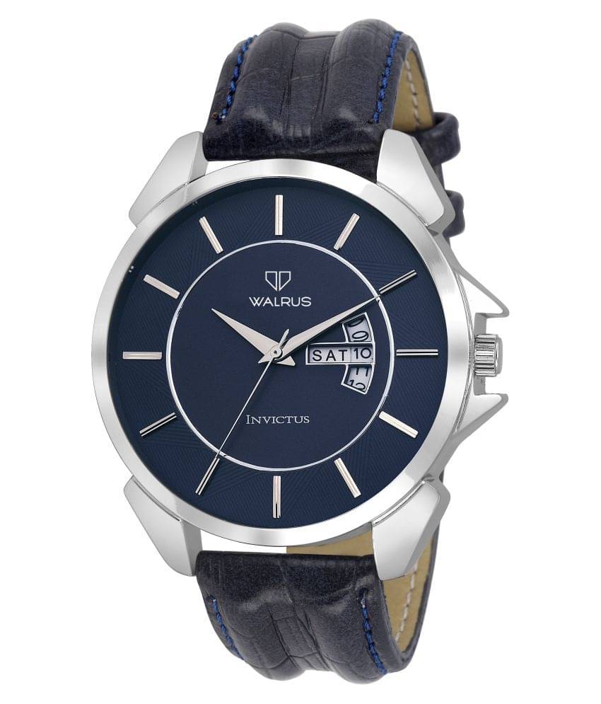     			Walrus Invictus  PU Analog Men's Watch