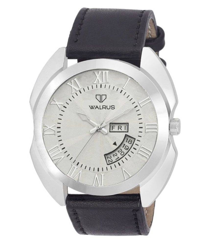     			Walrus Invictus  PU Analog Men's Watch
