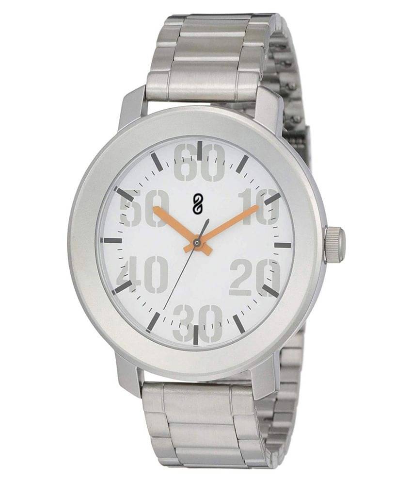     			DIGITRACK - Silver Stainless Steel Analog Men's Watch