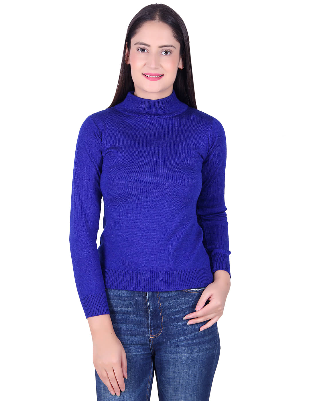 Ogarti Acrylic Blue Pullovers - Single