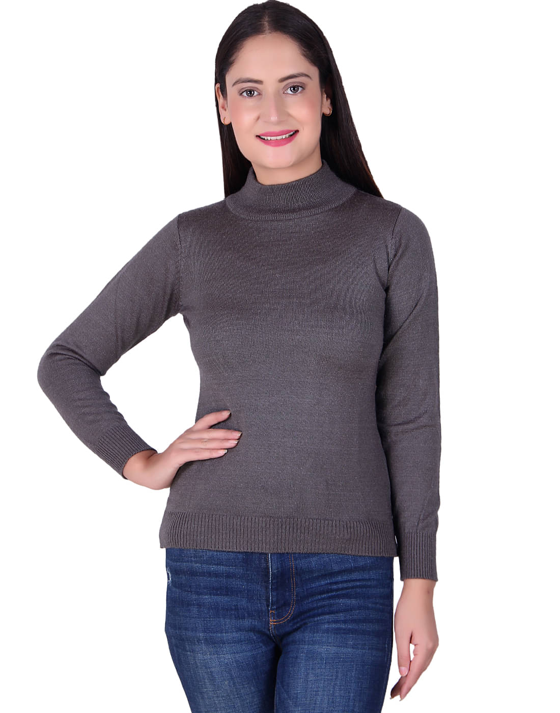 Ogarti Acrylic Grey Pullovers Ogarti Acrylic Grey Pullovers