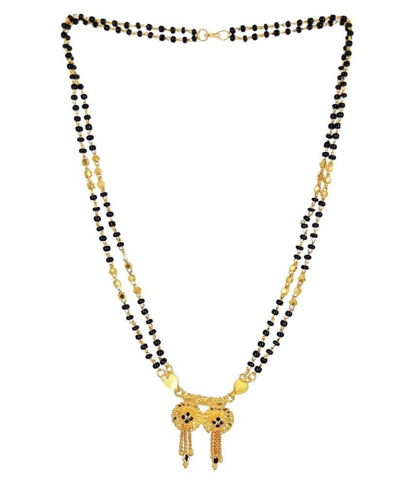     			Shankhraj Mall Gold Plated Letest & Designer Mangalsutra For Women-100273