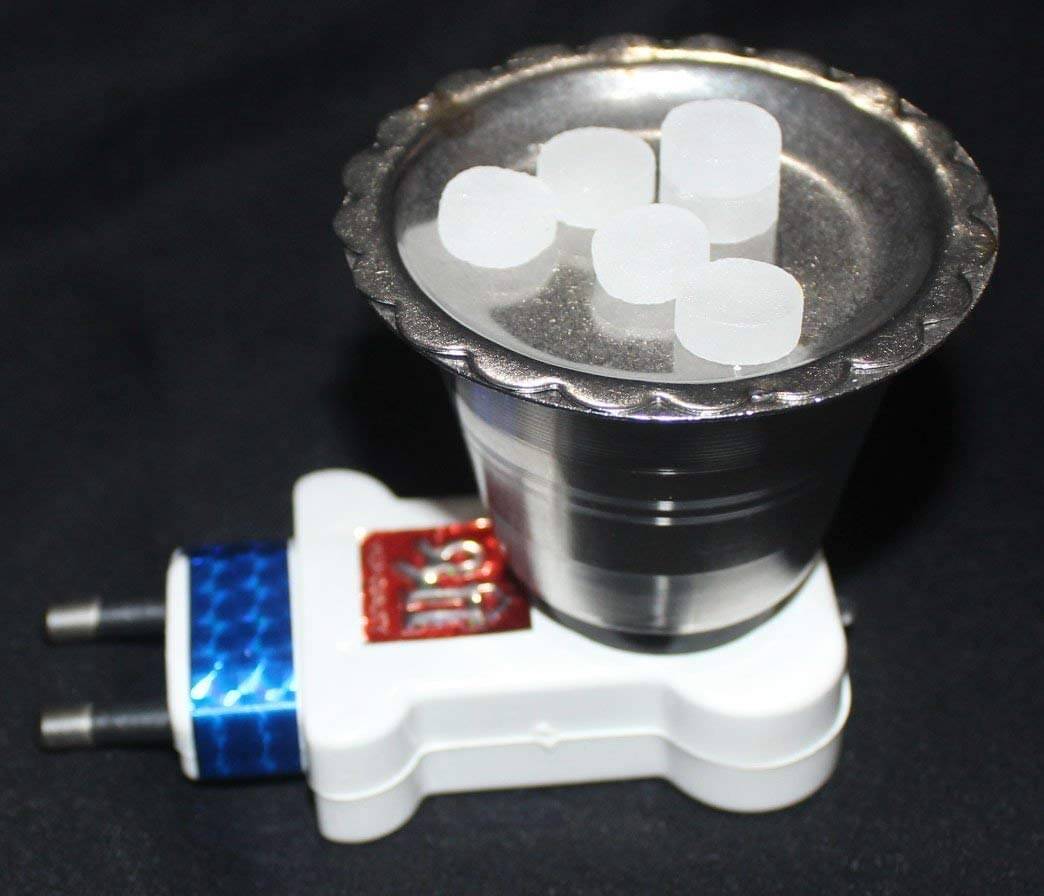     			Stainless Steel Electric Dhoop Kapoor Dani Incense Burner (Pack of 1)