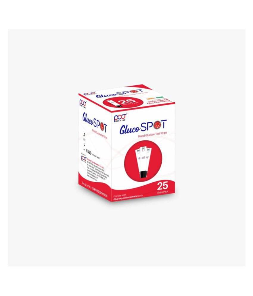     			Poctglucospot Strips 25 Strips