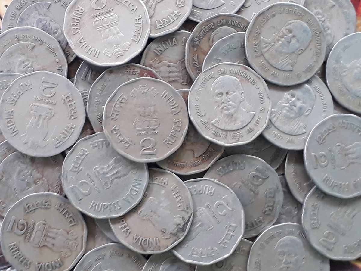     			50 Pieces LOT - 2 Rs (Sri Aurobindo)  Circulating commemorative : Sri Aurobindo Copper-nickel • 5.64 g • ⌀ 25.9 mm * CIRCULATED Condition * - India