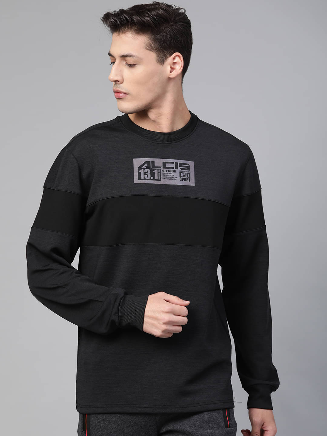 Alcis Grey Sweatshirt Alcis Grey Sweatshirt