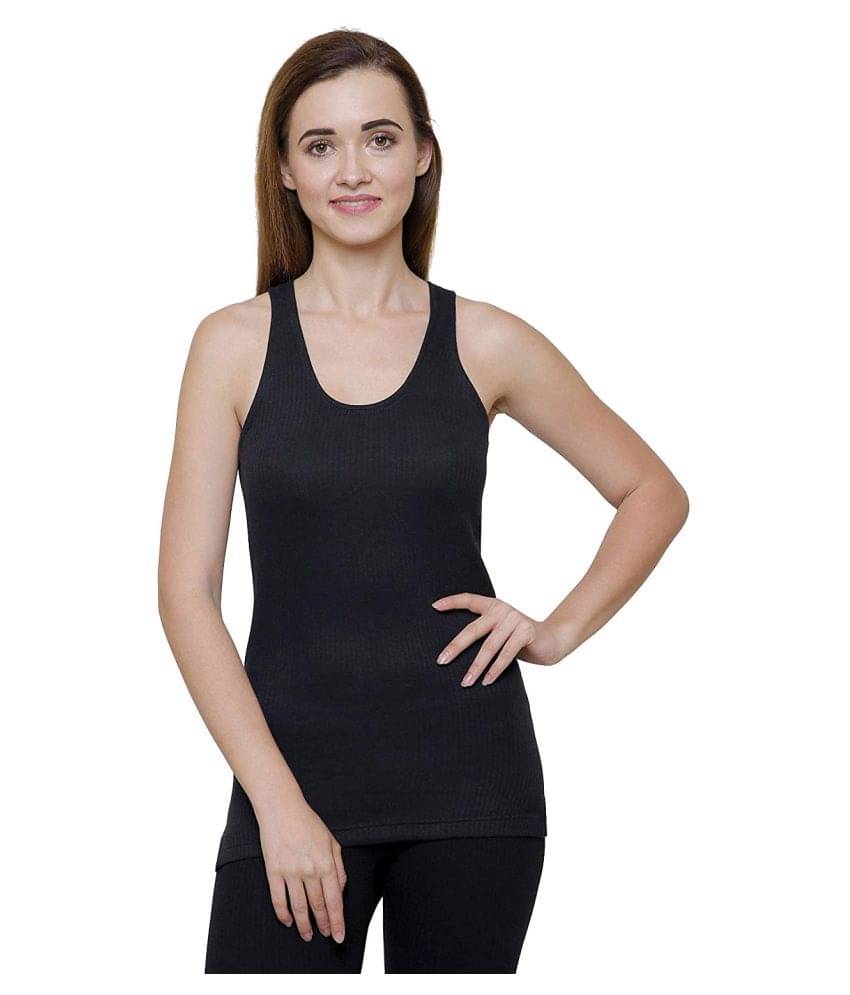 Bodycare Insider Cotton Topwear - Black Bodycare Insider Cotton Topwear - Black