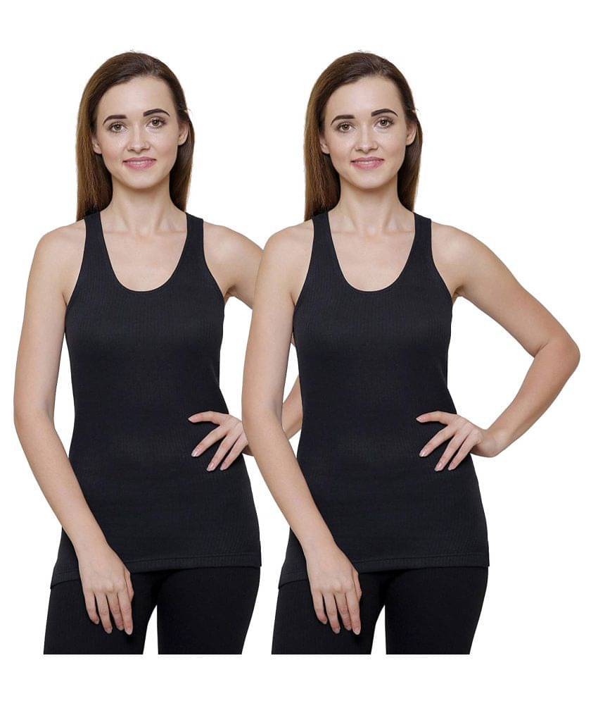 Bodycare Insider Cotton Topwear - Black Bodycare Insider Cotton Topwear - Black