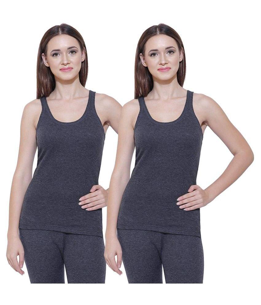     			Bodycare Insider Cotton Topwear - Grey