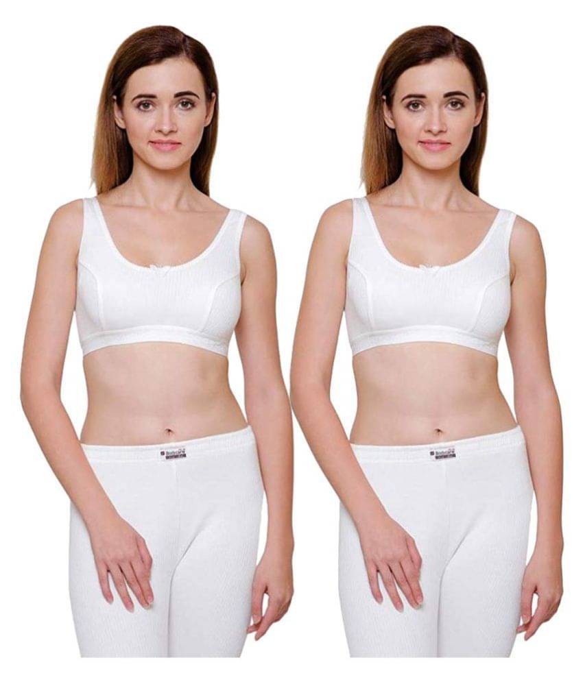     			Bodycare Insider Cotton Topwear - White